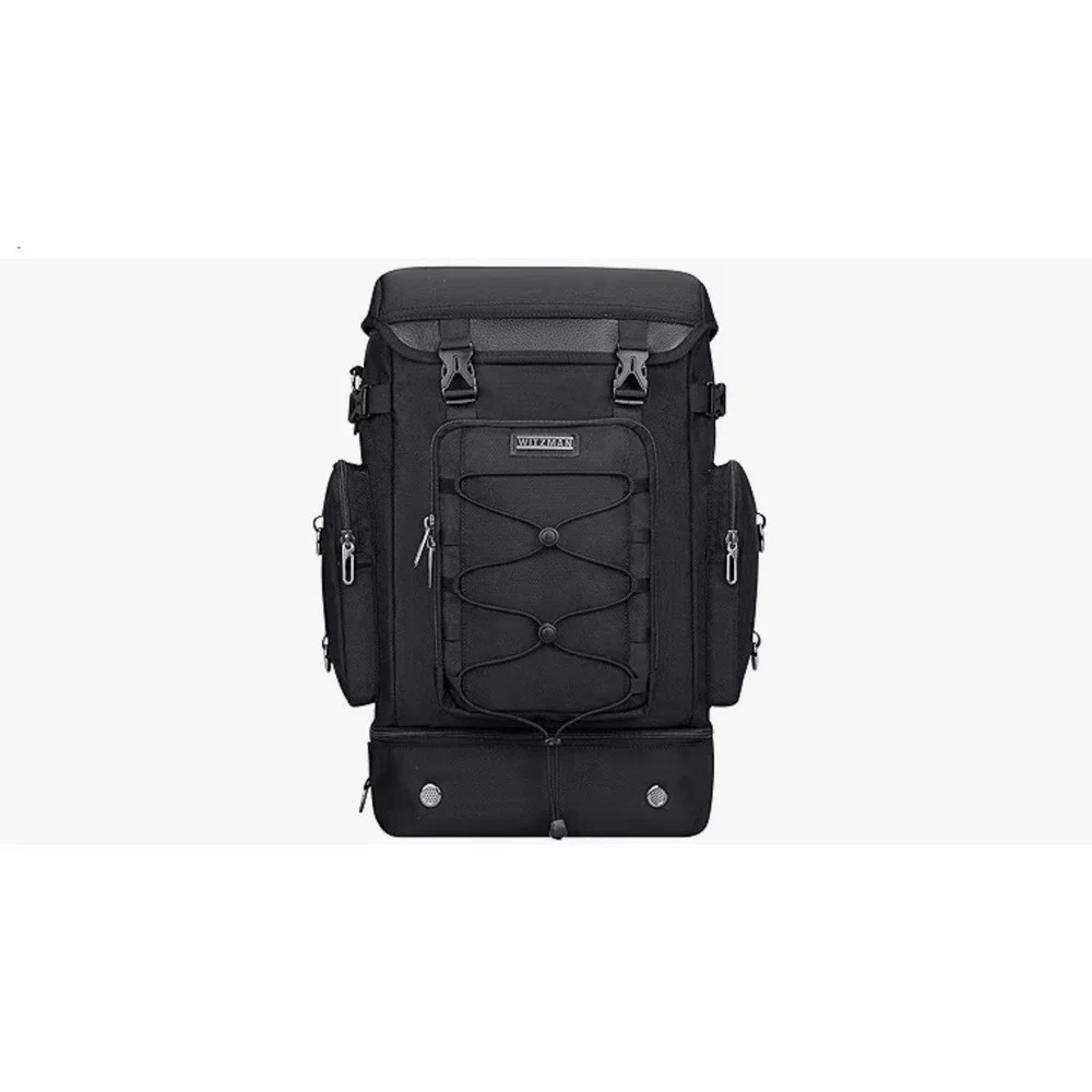 WITZMAN 40L TSA Approved Carry On Travel Backpack & Duffle Sleek Tactical New
